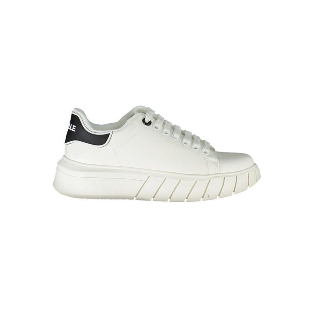 Gaelle Paris White Polyurethane Women Women's Sneaker